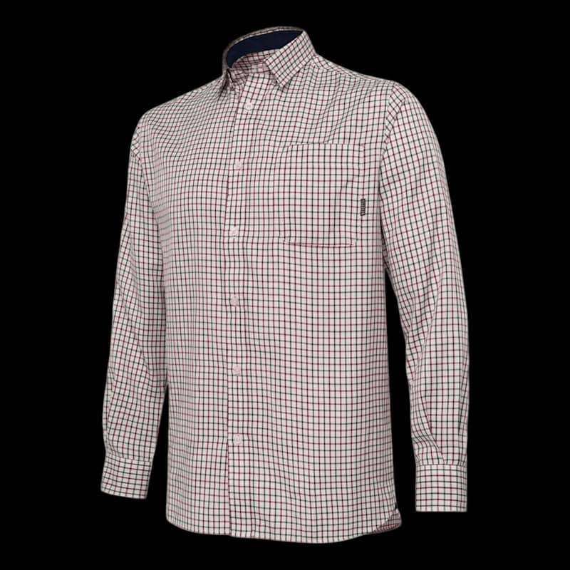 Beretta Ellis Long Sleeve Shirt Ivory/Green Medium - Image 1