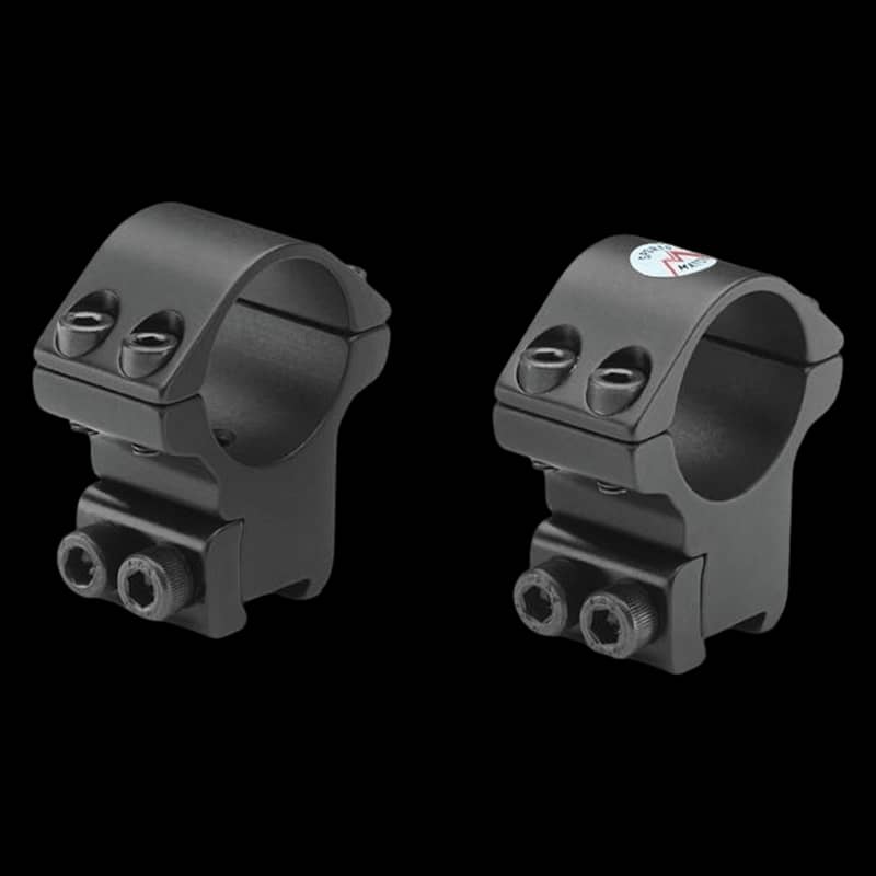 Bisley 2-Piece 1" Medium Mount Scope Rings - Image 1