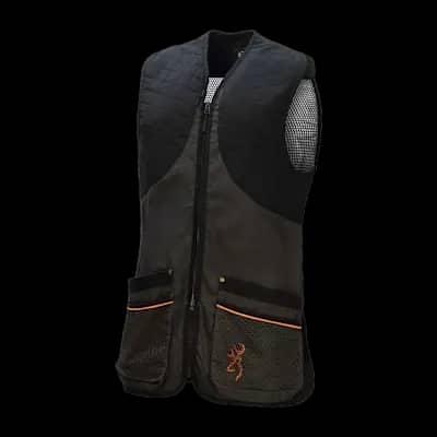 Browning Classic Shooting Vest Grey Medium