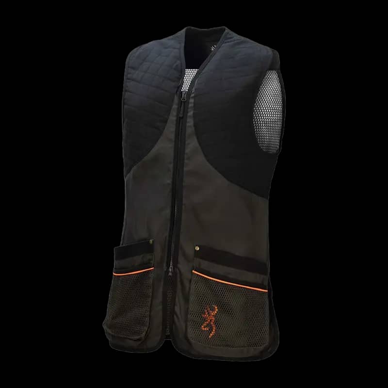 Browning Classic Shooting Vest Grey Medium