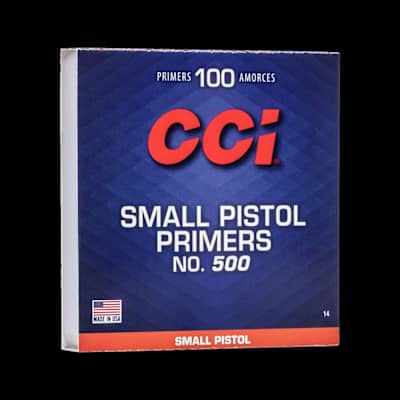 CCI 500 Standard Small Pistol Primer (100 Pack)