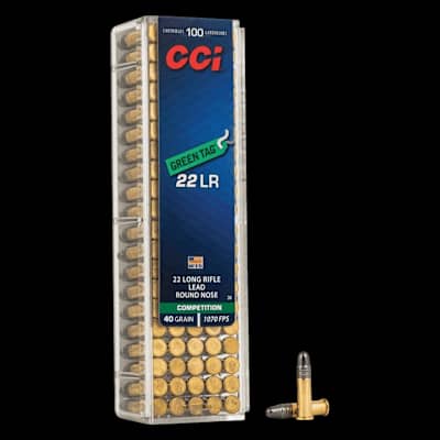 CCI Competition Green Tag 22LR 40gr