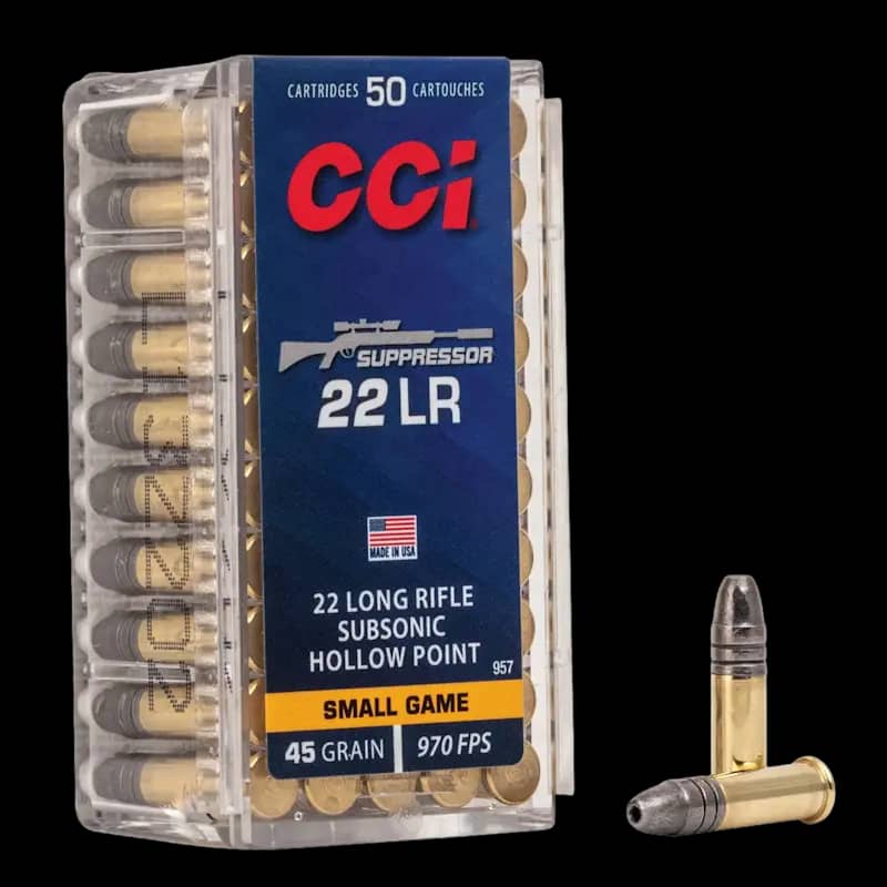 CCI Supressor HP 22LR 45gr