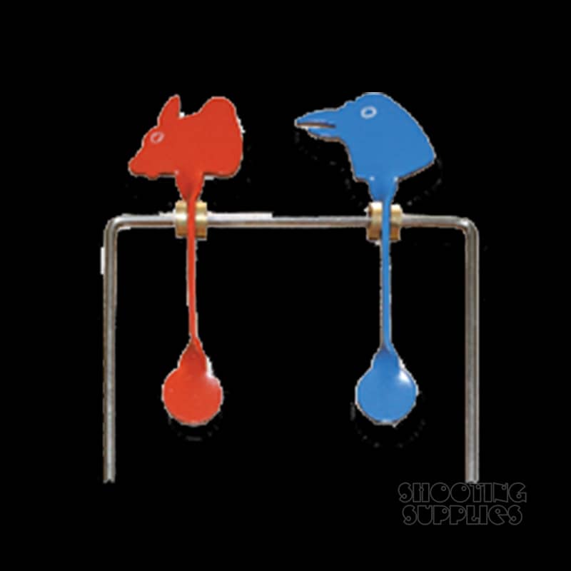 Double Spinning Target - Magpie And Rat