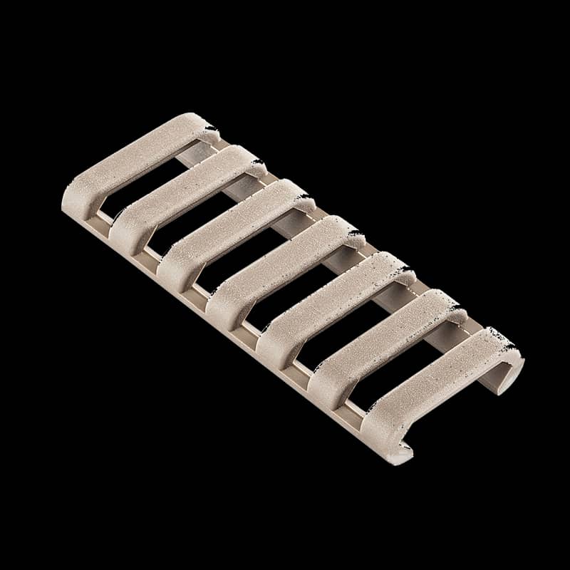 Ergo 7 Slot Low Profile Ladder Rail Covers (3 Pack) Dark Earth - Image 1