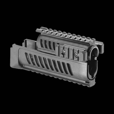 FAB Defense AK47 Quad Rail Polymer Hand Guard Black