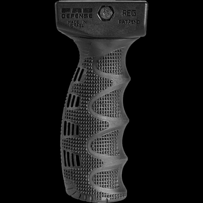 Buy FAB Defense AR15 Rubberised Ergonomic Foregrip Black at Shooting Supplies