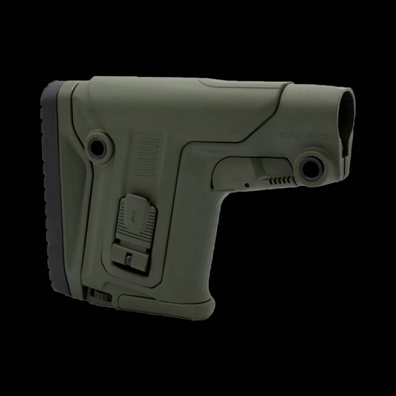 FAB Defense Collapsible Rapid Adjustment Stock Green - Image 1