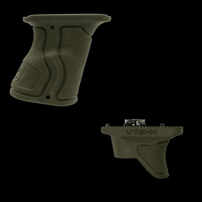 Buy FAB Defense Ergonomic Gradus Forward Grip Combo M-Lok Green at Shooting Supplies