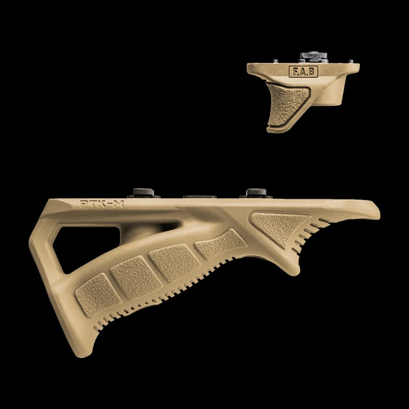 Buy FAB Defense Ergonomic Pointing Grip Combo M-Lok Tan at Shooting Supplies