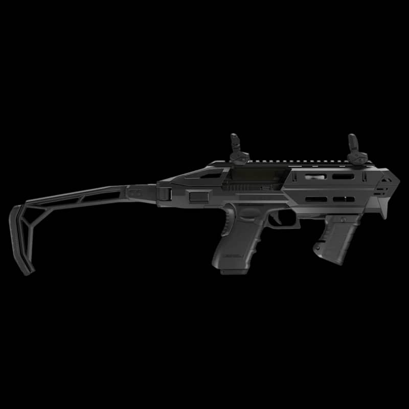 FAB Defense KPOS Amp Pro Pistol Conversion Kit Black - Image 1