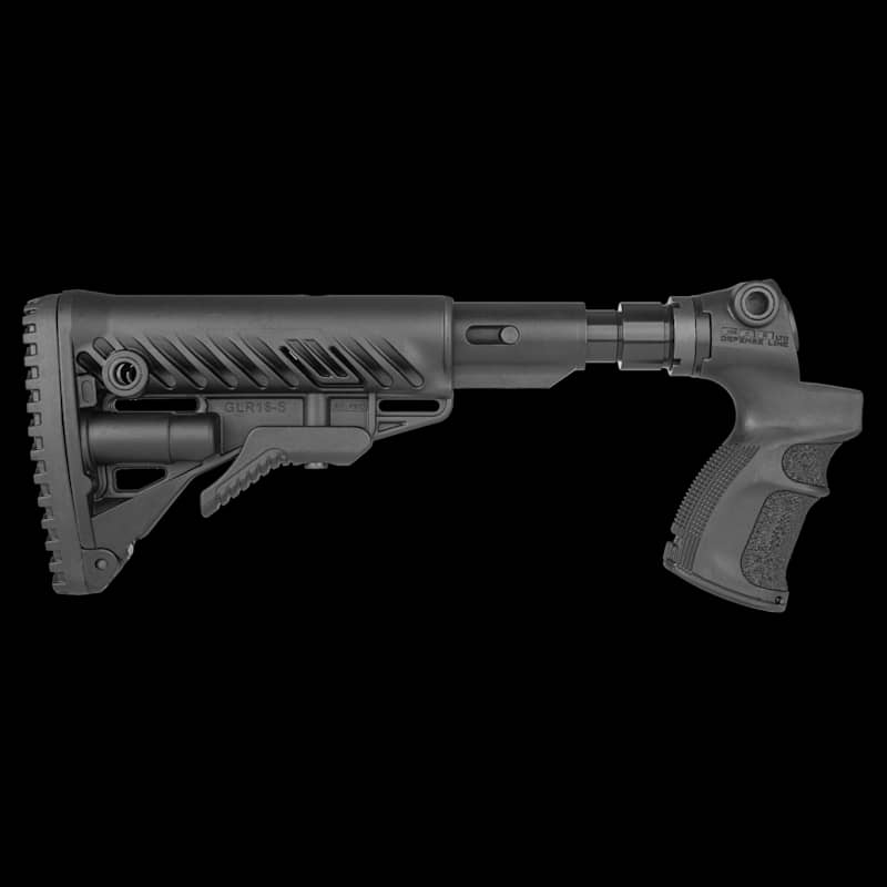 FAB Defense Mossberg 500 M4 Buttstock With Shock Absorber Black - Image 1