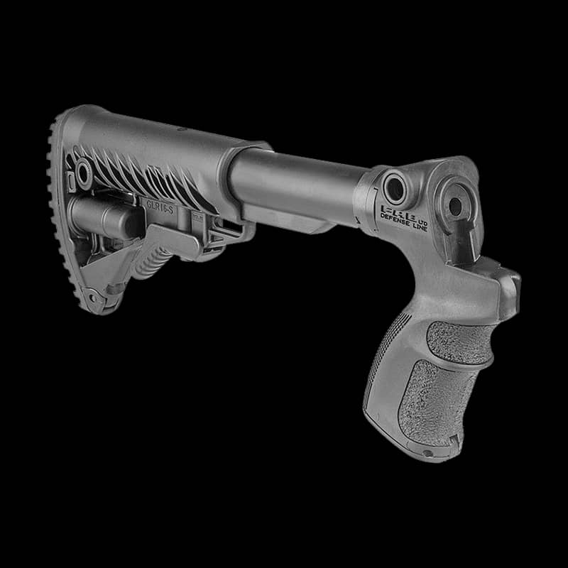 FAB Defense Mossberg 500 Solid Piece Pistol Grip Stock Black - Image 1
