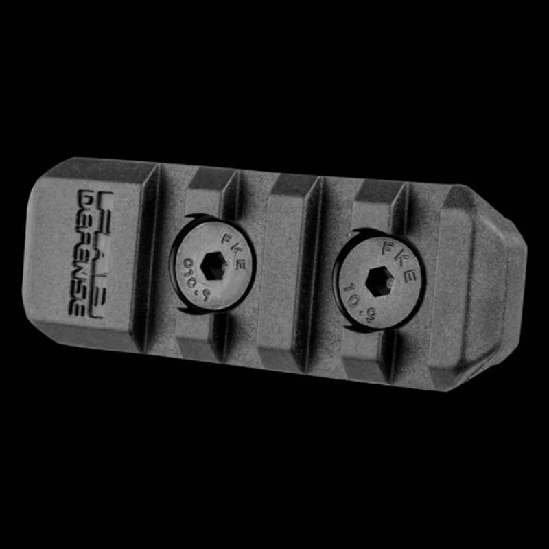 FAB Defense Platic M-Lok Rail 5 Slot Black - Image 1