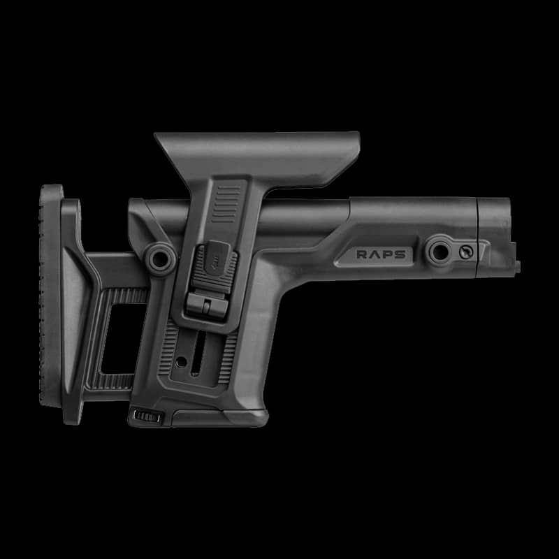 FAB Defense Rapid Precision Adjustment Stock Black - Image 1