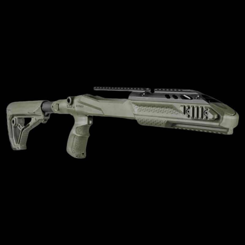 FAB Defense Ruger 10/22 M4 Collapsible Pro Stock Green - Image 1
