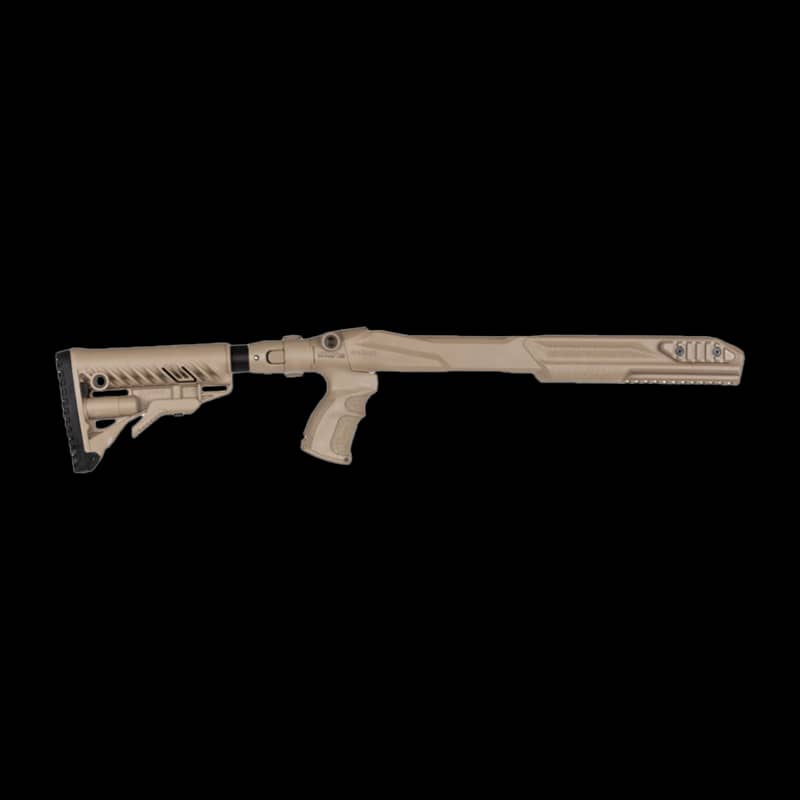 FAB Defense Ruger 10/22 M4 Collapsible Stock Tan - Image 1