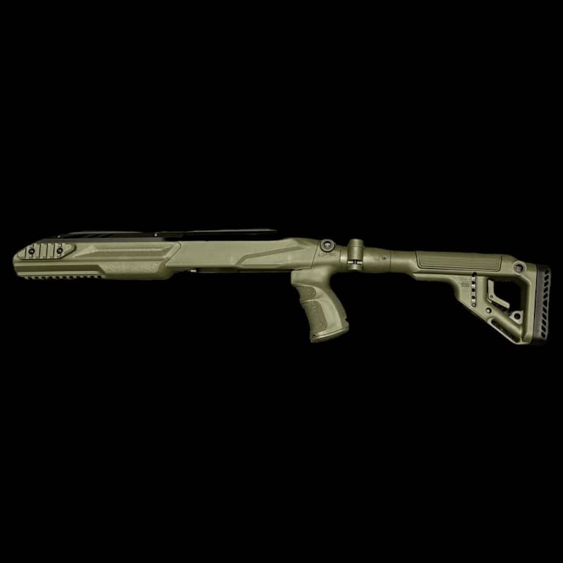 FAB Defense Ruger 10/22 UAS Pro Precision Stock Green - Image 2