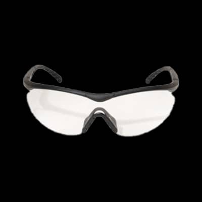 Fastlink Shooting Glasses Black Frame/Clear