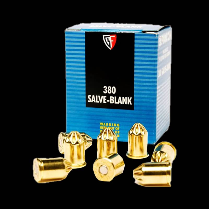 Fiocchi 380 Powder Blanks (50) 9 mm - Image 1