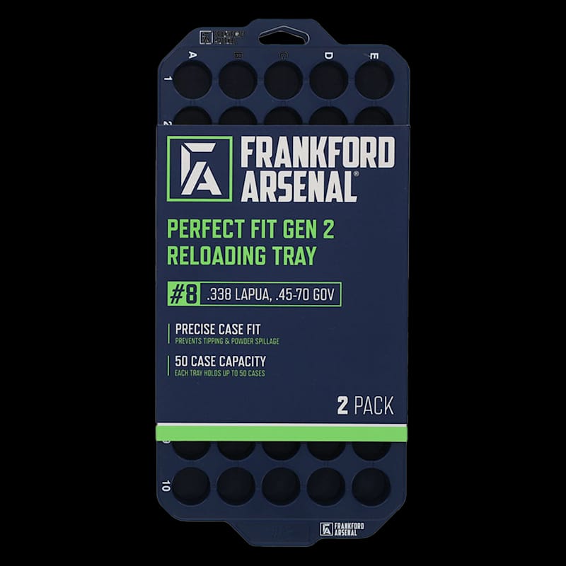 Buy Frankford Arsenal Perfect Fit Gen 2 Reloading Tray #8 (45-70) Pack Of 2 at Shooting Supplies