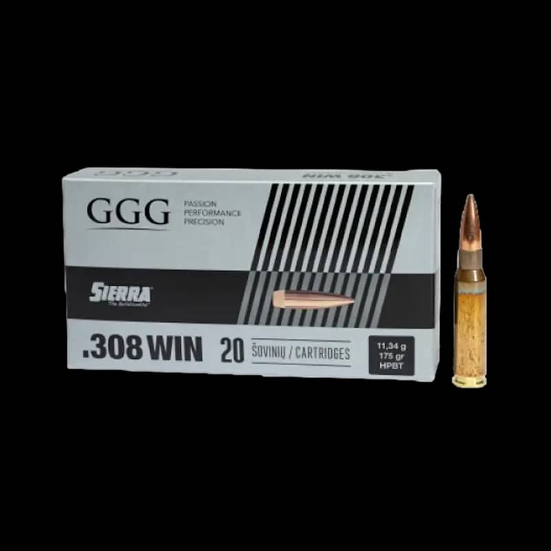 GGG 308 FMJ 175gr Match - Image 1