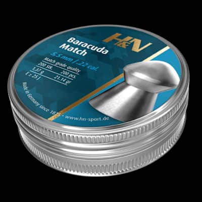 H&N Baracuda Match .22 Pellets (200)