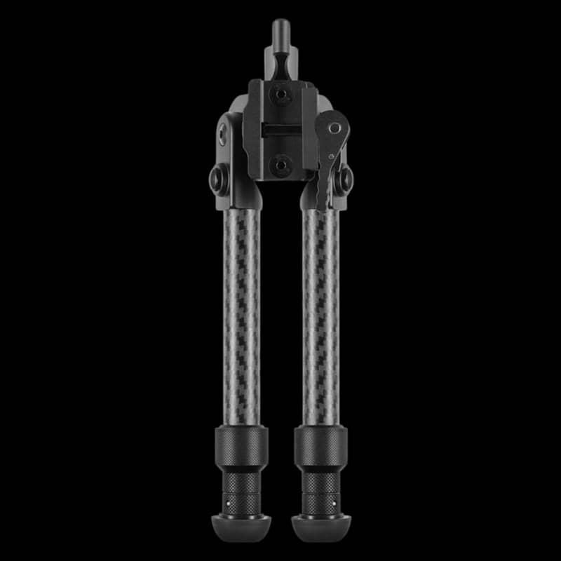 Hawke Carbon Fibre Pro Bipod - 8-11" Picatinny Smooth - Image 1