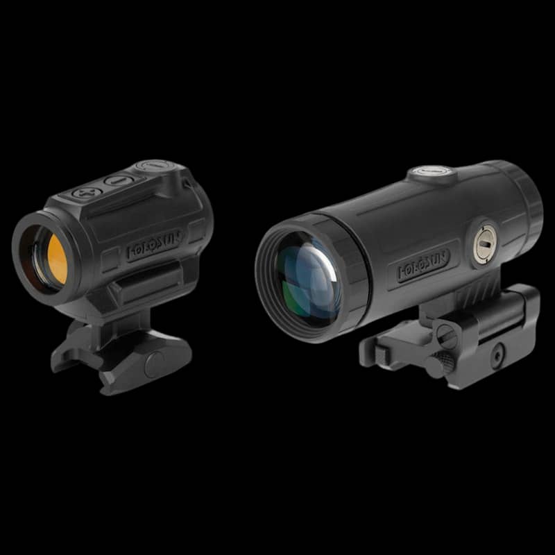 Holosun ARO 2 MOA Red Dot Reticle + HM3X Magnifier - Image 1