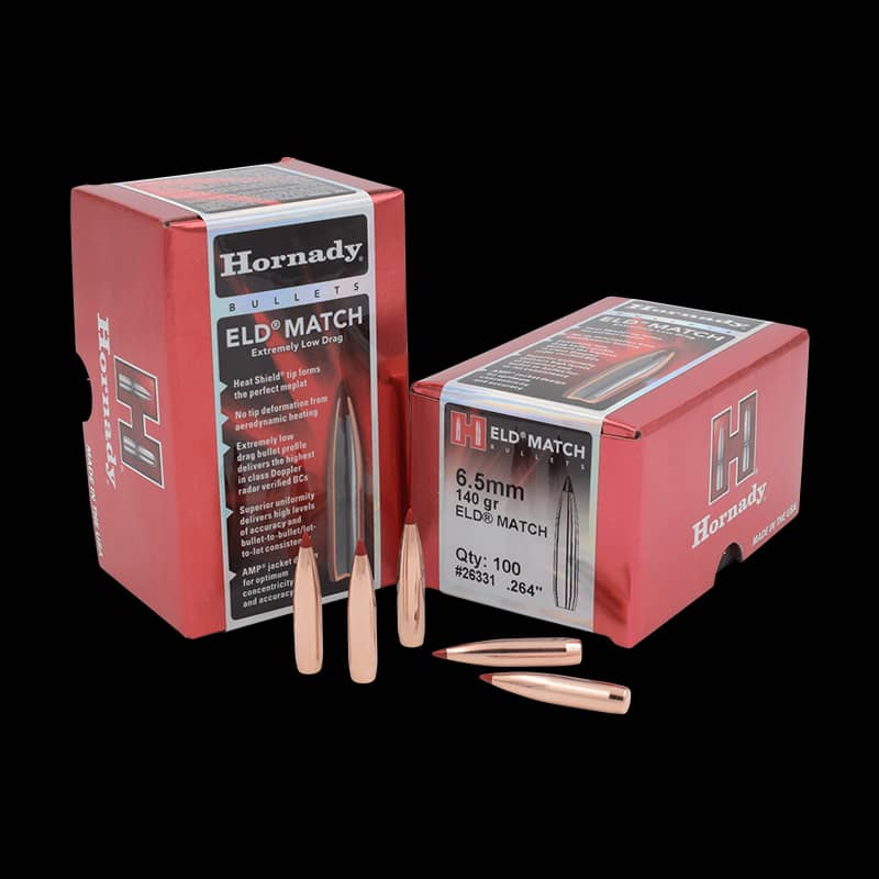 Hornady 6.5mm 140gr ELD Match (100) - Image 1