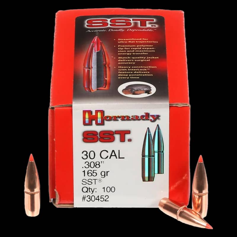 Hornady SST .30 165gr Bullets (100) - Image 1