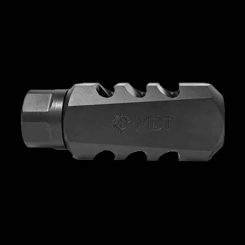 MDT Elite Muzzle Brake 30Cal 5/8X24 UNEF - Image 1