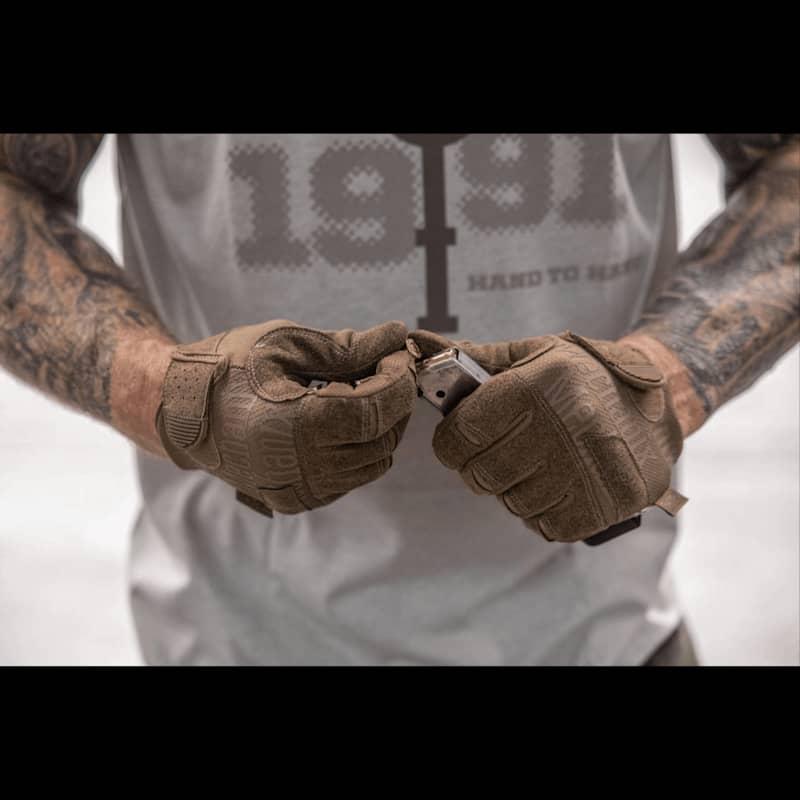 Mechanix Wear Precision Pro Hi-Dexterity Gloves Coyote Small - Image 4