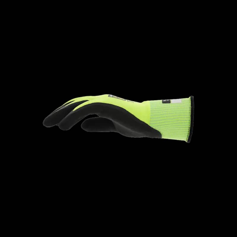 Mechanix Wear Speedknit Hi-Viz Gloves Fluorescent Yellow Large - Image 6