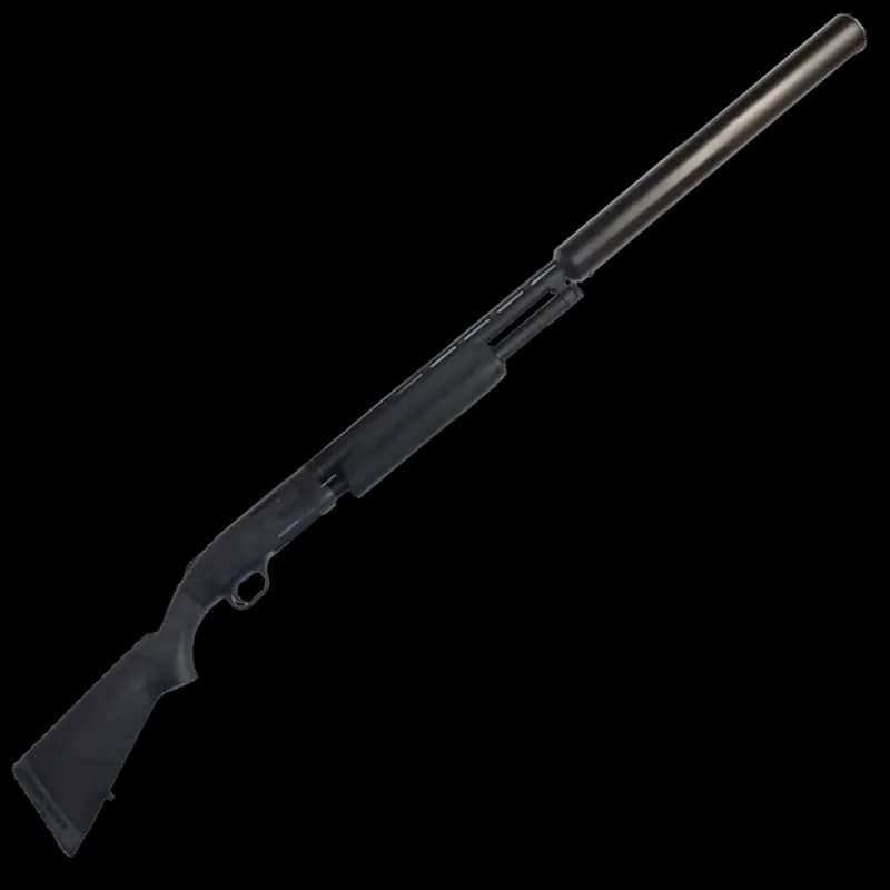 Mossberg 500 Hushpower Pump Action Shotgun 410 Black Synthetic Stock
