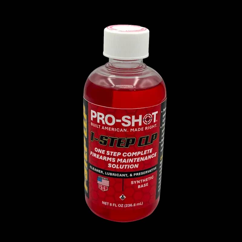 Pro Shot 1 Step Solvent Gun Cleaner and Lubricant 8oz