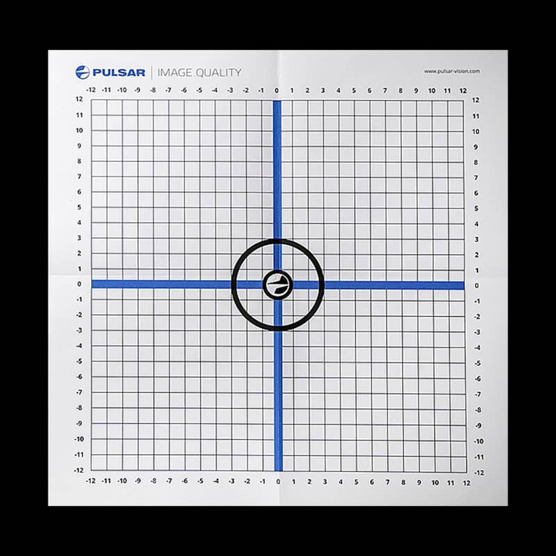Pulsar Thermal Zeroing Target With Heat Pad 10 Pack - Image 2
