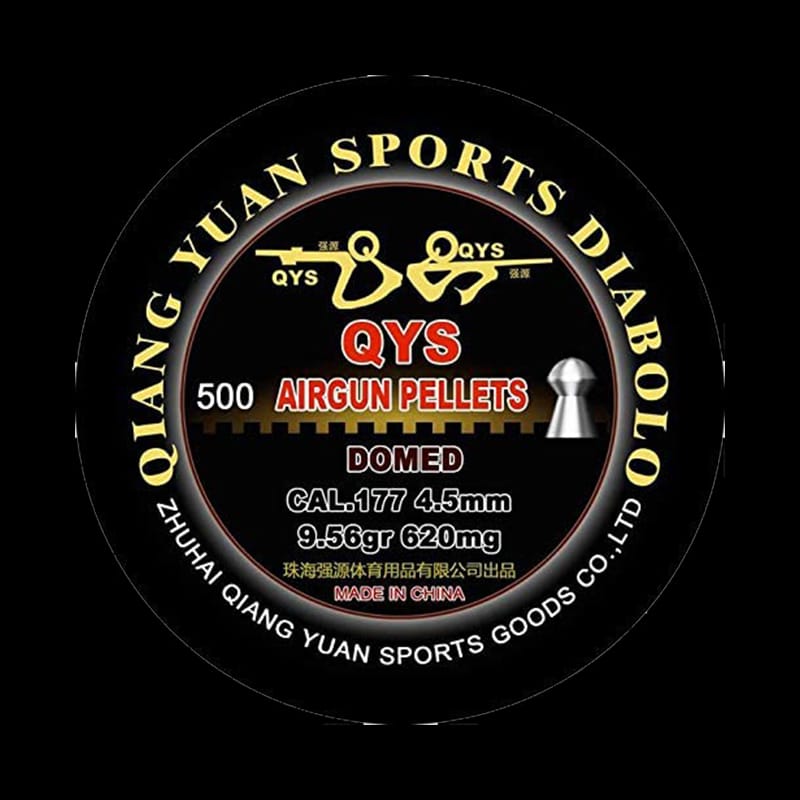 Buy Qys Domed Nose Heavies .177/4.49 9.56Gr (500) at Shooting Supplies
