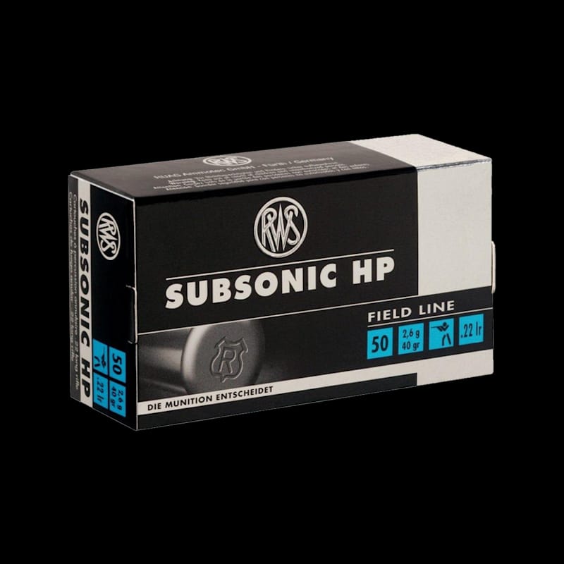 Buy RWS 22LR Subsonic HP at Shooting Supplies