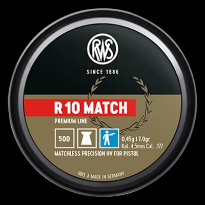RWS R10 Match .177 7.0Gr Pellets