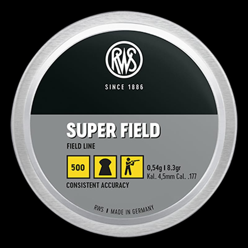 Buy RWS Super Field .177 4.52 mm Pellets at Shooting Supplies