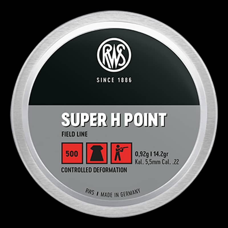 RWS Super H Point .22 14.2Gr Pellets - Image 1