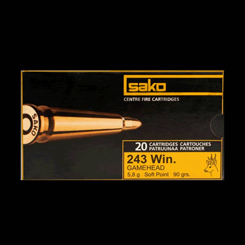 Sako .243 Gamehead 112E SP 90Gr - Image 1