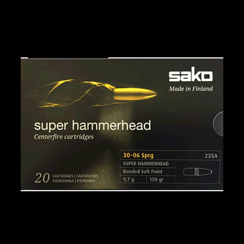 Sako .30-06 150gr SP Hammerhead 235A - Image 1