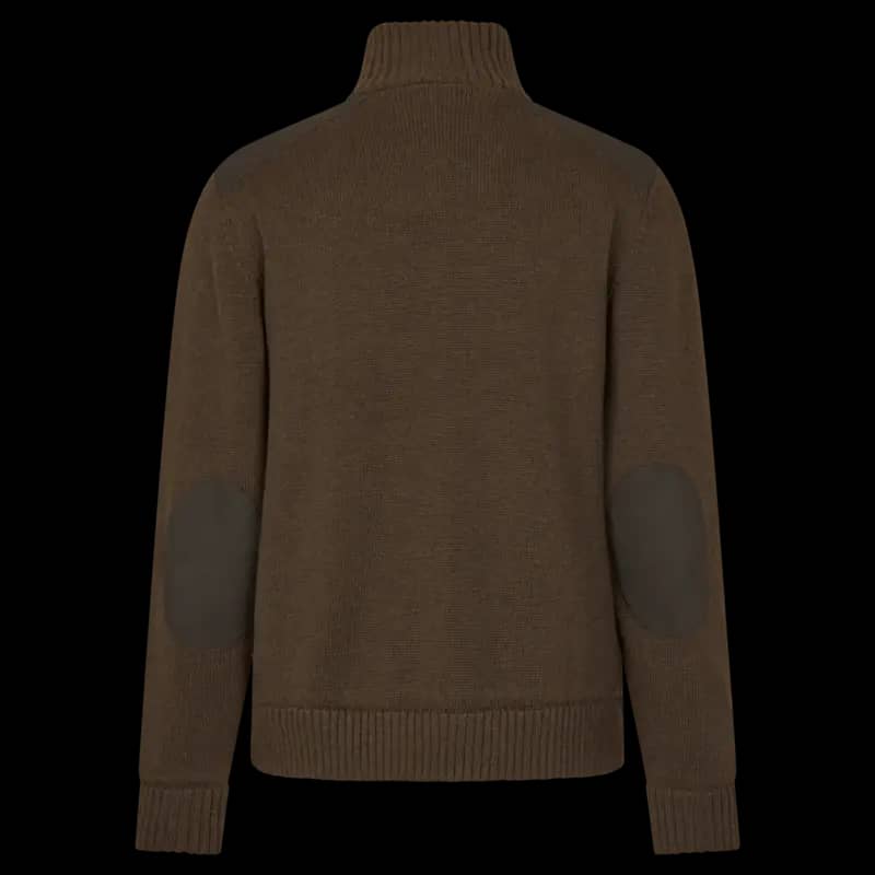 Seeland Haze Windbreaker Knit Dark Brown XXL - Image 2