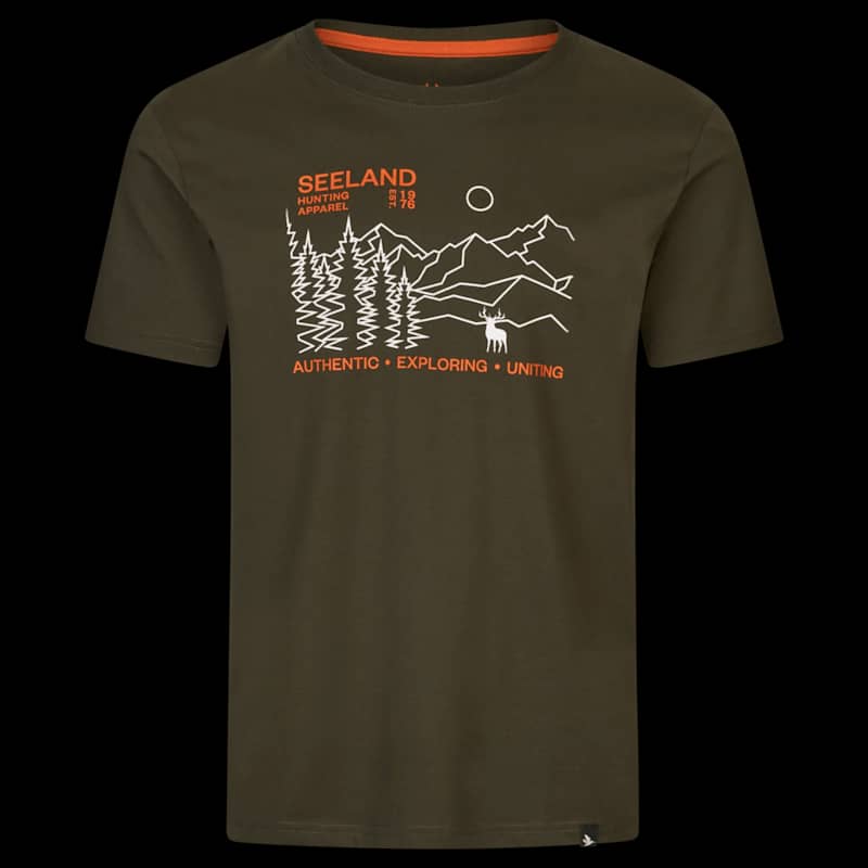 Seeland "Landscape" T-shirt Green XL - Image 1
