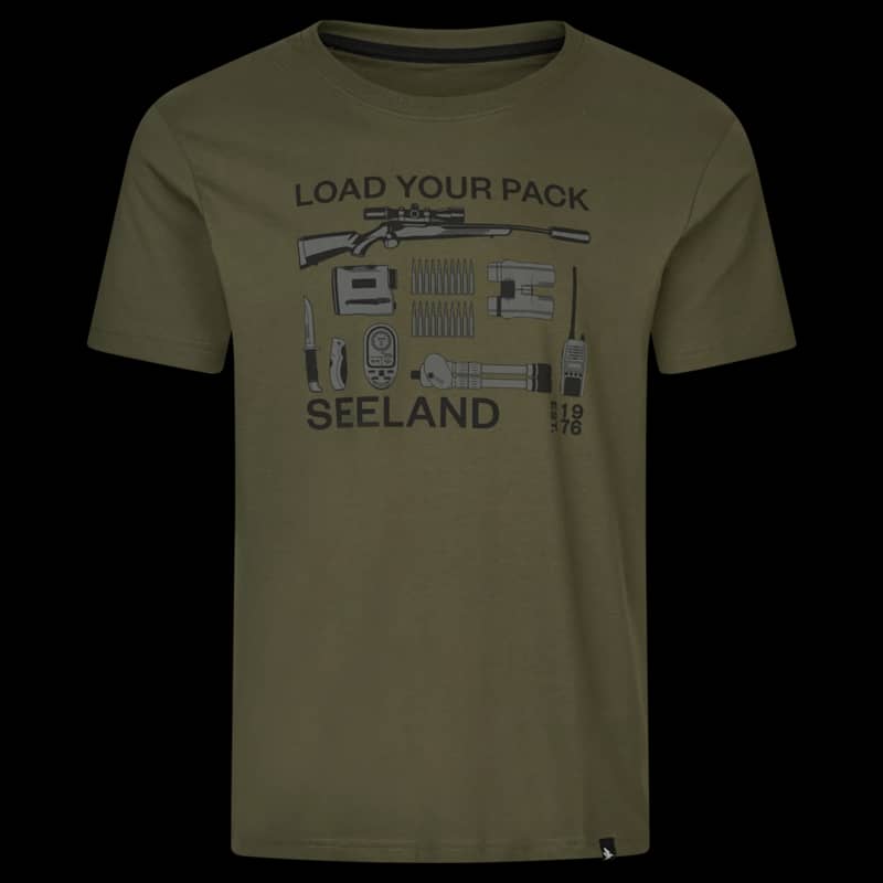 Seeland "Packing" T-shirt Green XXL - Image 1