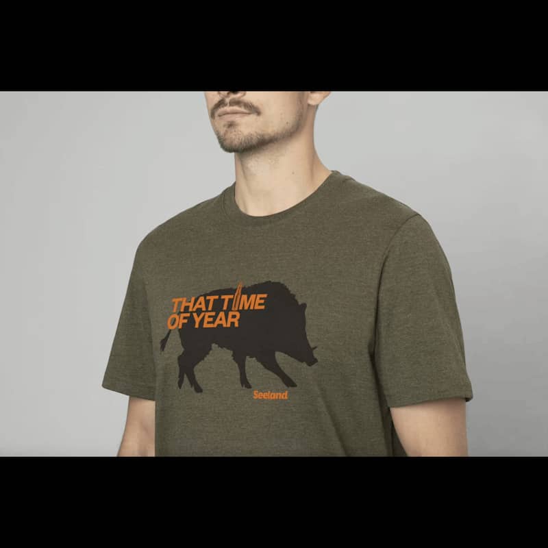 Seeland "That Time" T-shirt Green M - Image 3