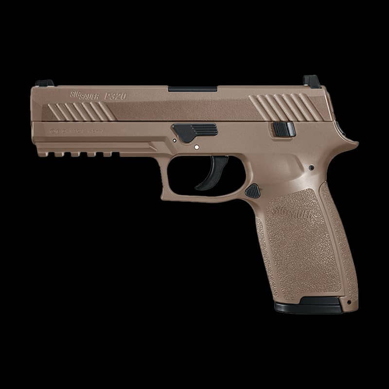 Sig Sauer P320 FMC Air Pistol Coyote Brown .177 - Image 1