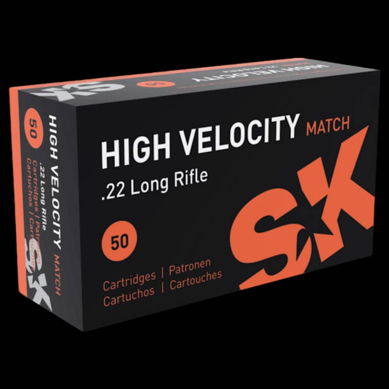 SK 22LR High Velocity Match 40gr Ammo - Image 1